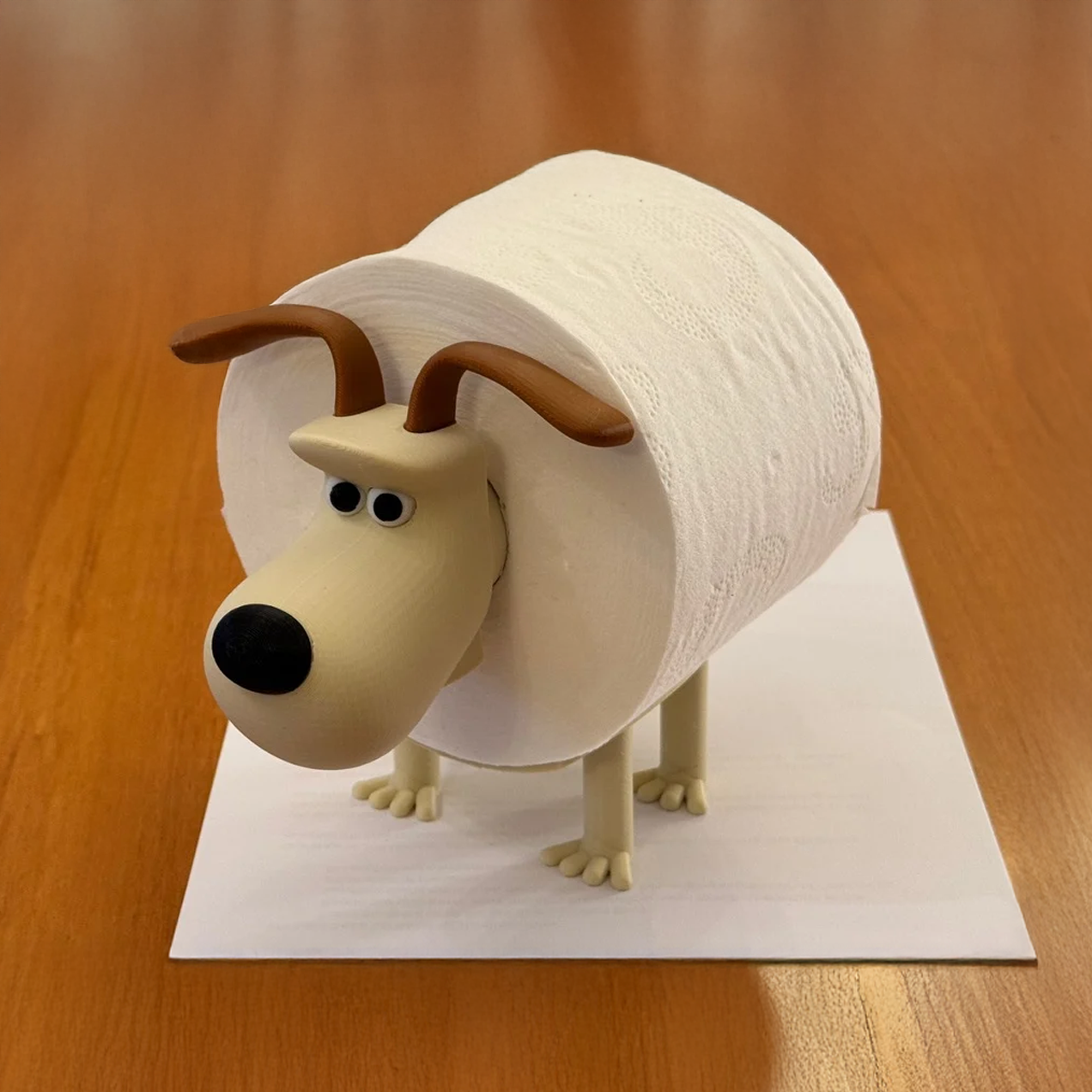 Adorable Dog Toilet Paper Holder – Fun & Functional Bathroom Decor!