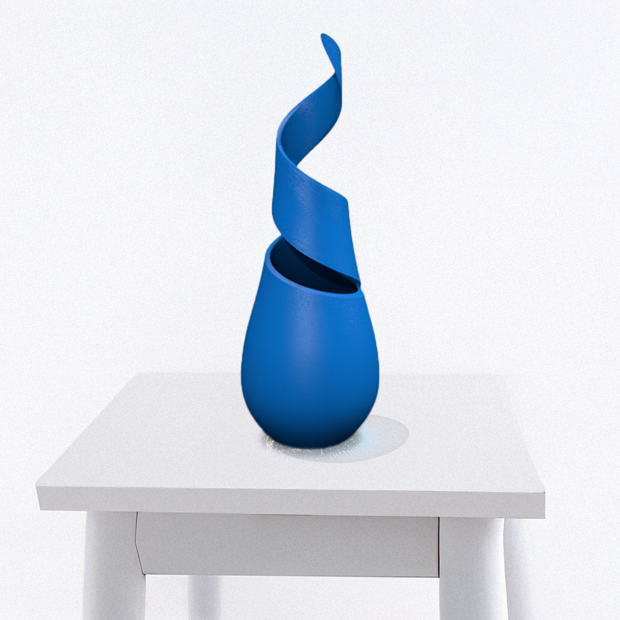 Modern Spiral Vase – Elegant Decorative Piece